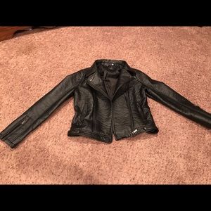 Leather jacket